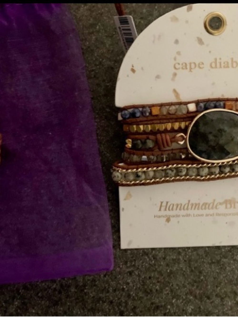 Cape Diablo Multistrand Hand Made Wrap Bracelet & Ring!